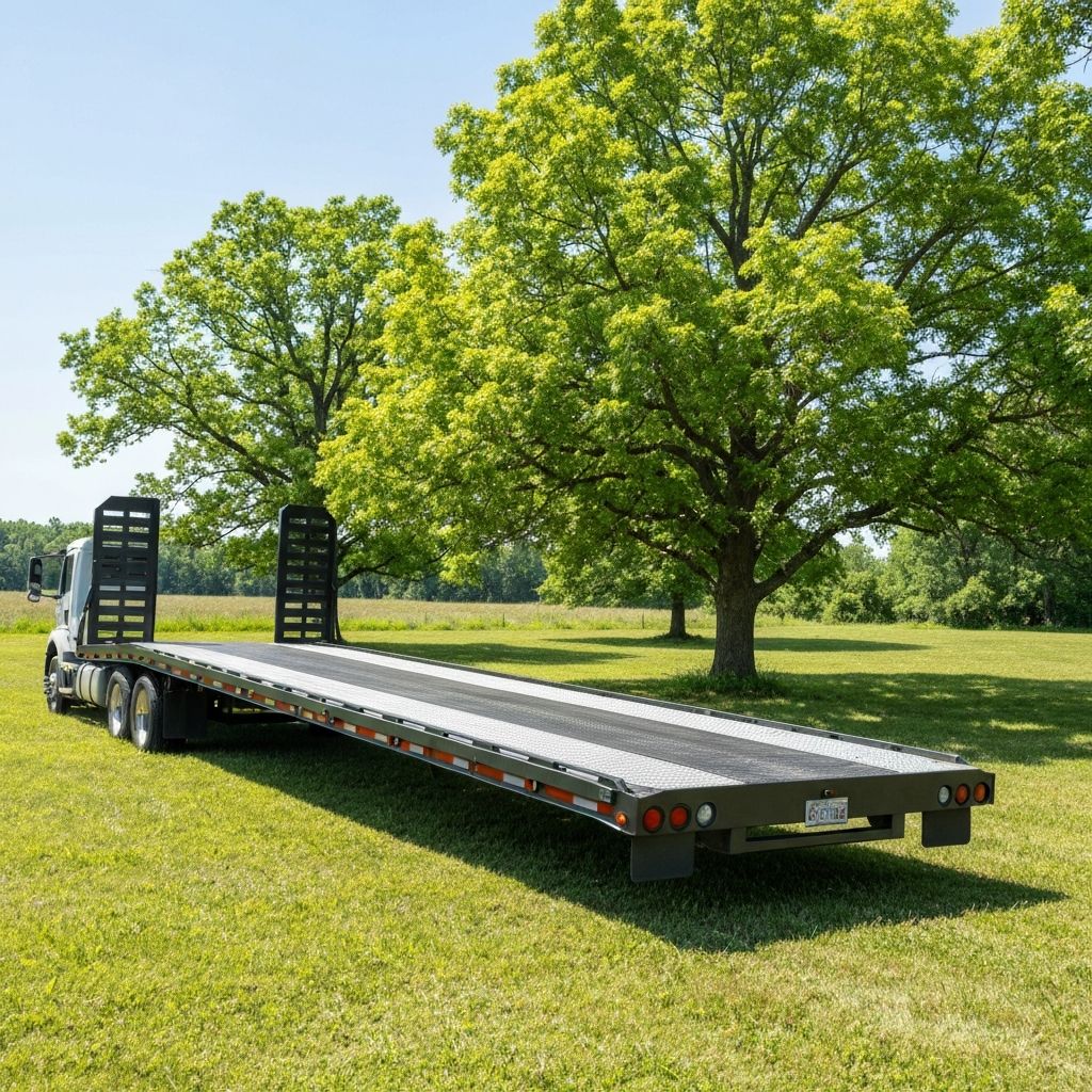 Professional car hauler trailer for rent